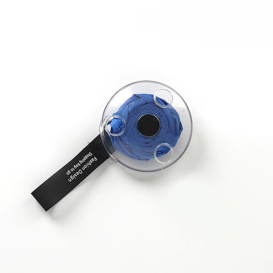 Folding Eco-Friendly Shopping Bag, Reusable Pouch Shopper Bag Eco-Friendly Storage Bag Fold Handbags Telescopic Large-Capacity